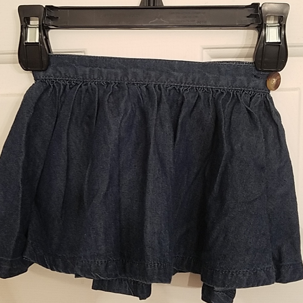 Gap 1969 denim flippy skirt w/diaper cover